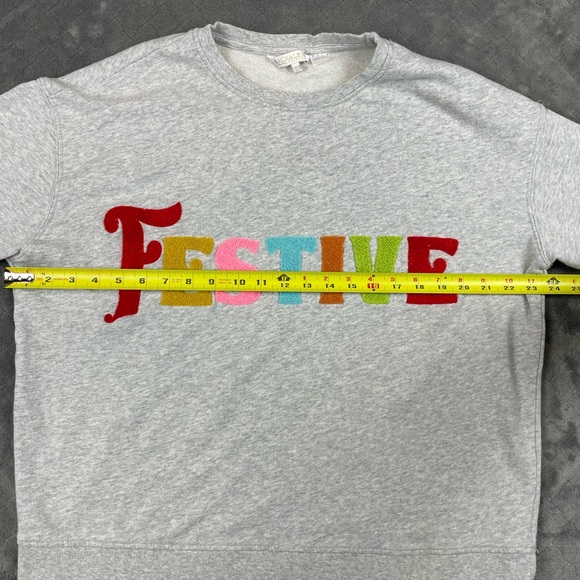 Shiraleah Gray Festive Sweater - Picture 5 of 13